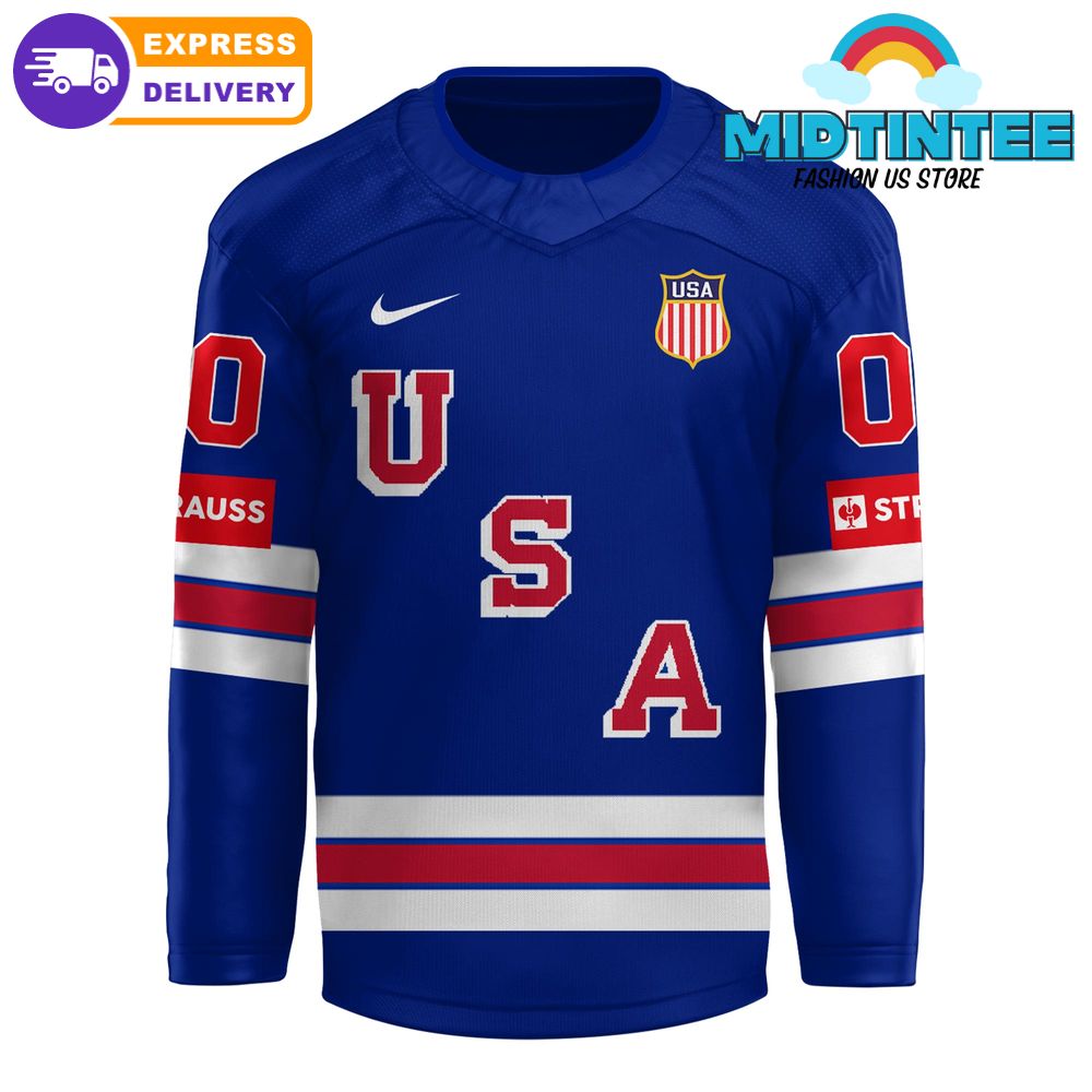 USA IIHF Ice Hockey World Championship Personalized Hockey Jersey 2025