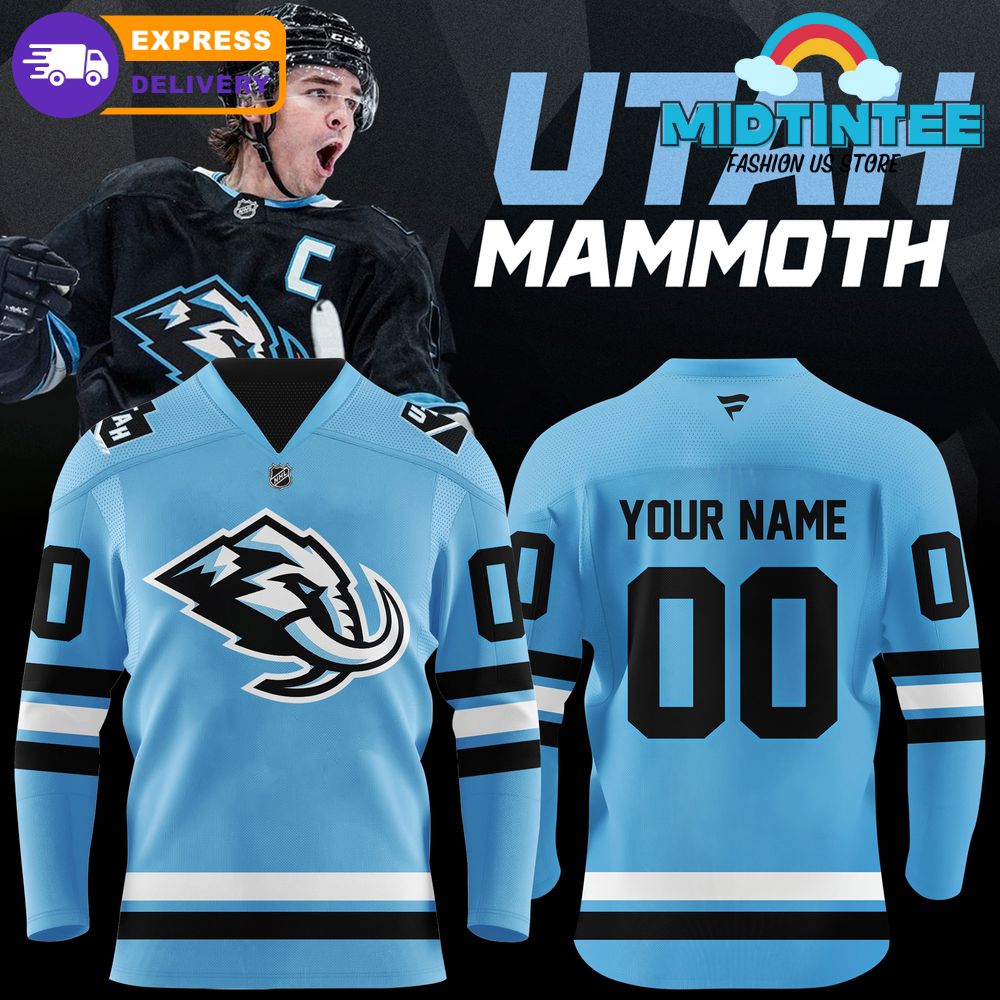 Utah Mammoths New Era Third Special Hockey Jersey