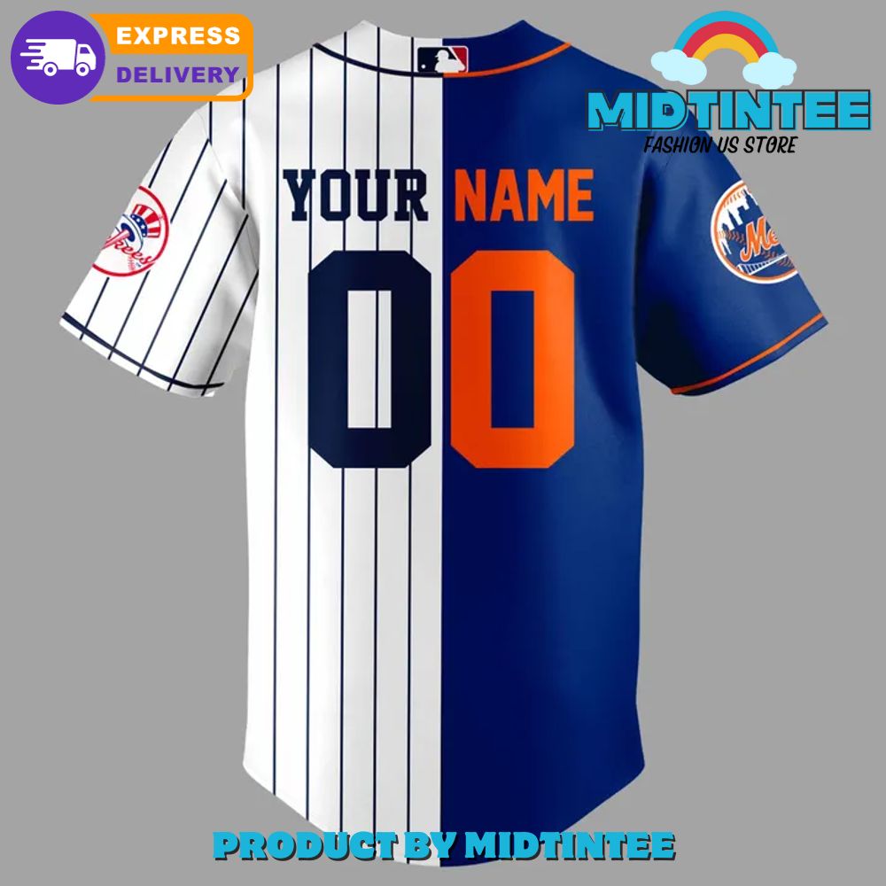 Yankees x Mets MLB 2025 Subway Series Baseball Jersey