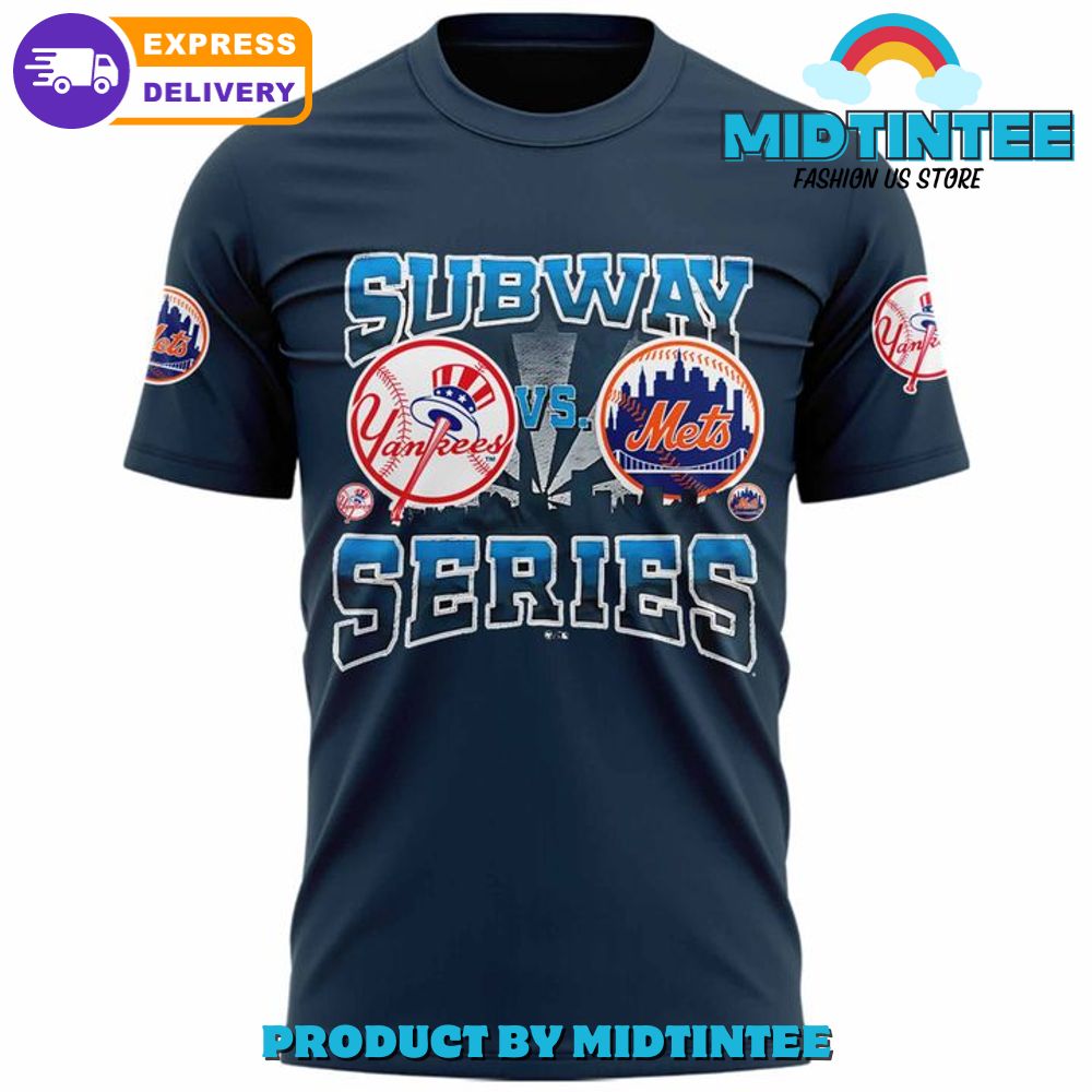 Yankees x Mets MLB 2025 Subway Series Shirt