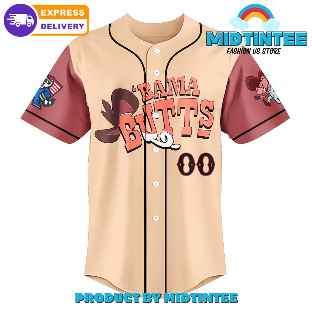 Rocket City Trash Pandas x Bama Butts Baseball Jersey