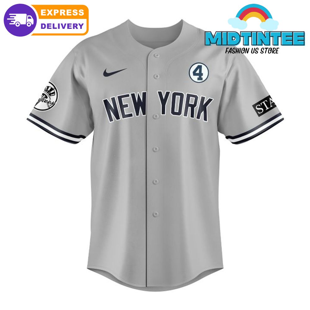 2025 New York Yankees x Lou Gehrig The Iron Horse Baseball Jersey