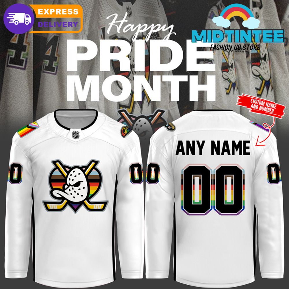 Anaheim Ducks x Pride Night 2025 Premium Hockey Jersey