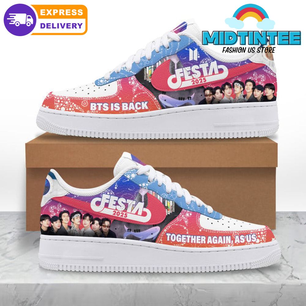 BTS Is Back Festa 2025 Together Again Nike Air Force 1