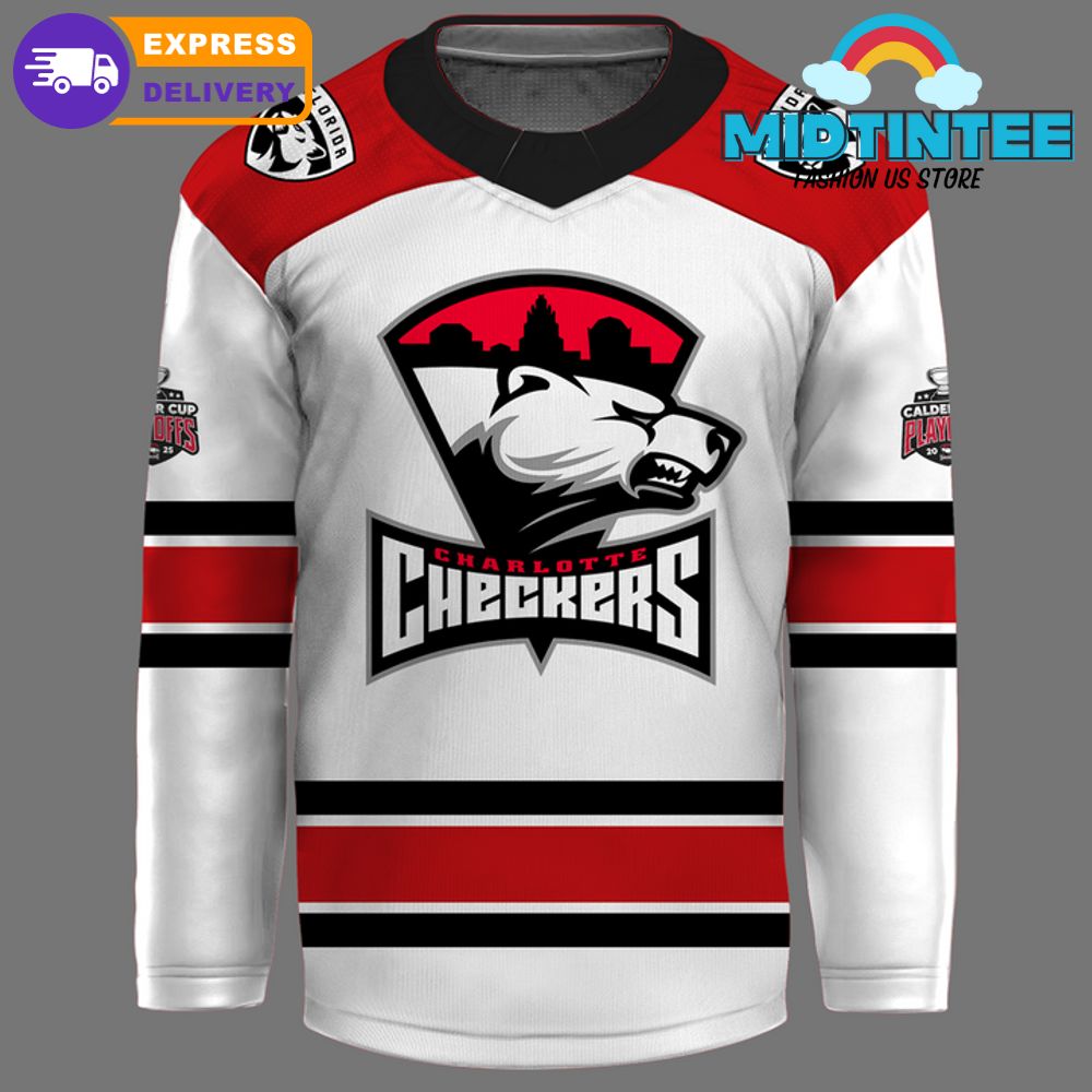 Charlotte Checkers Eastern Conference Champions 2025 Hockey Jersey