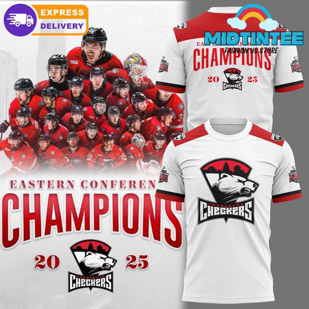 Charlotte Checkers Eastern Conference Champions 2025 Shirt