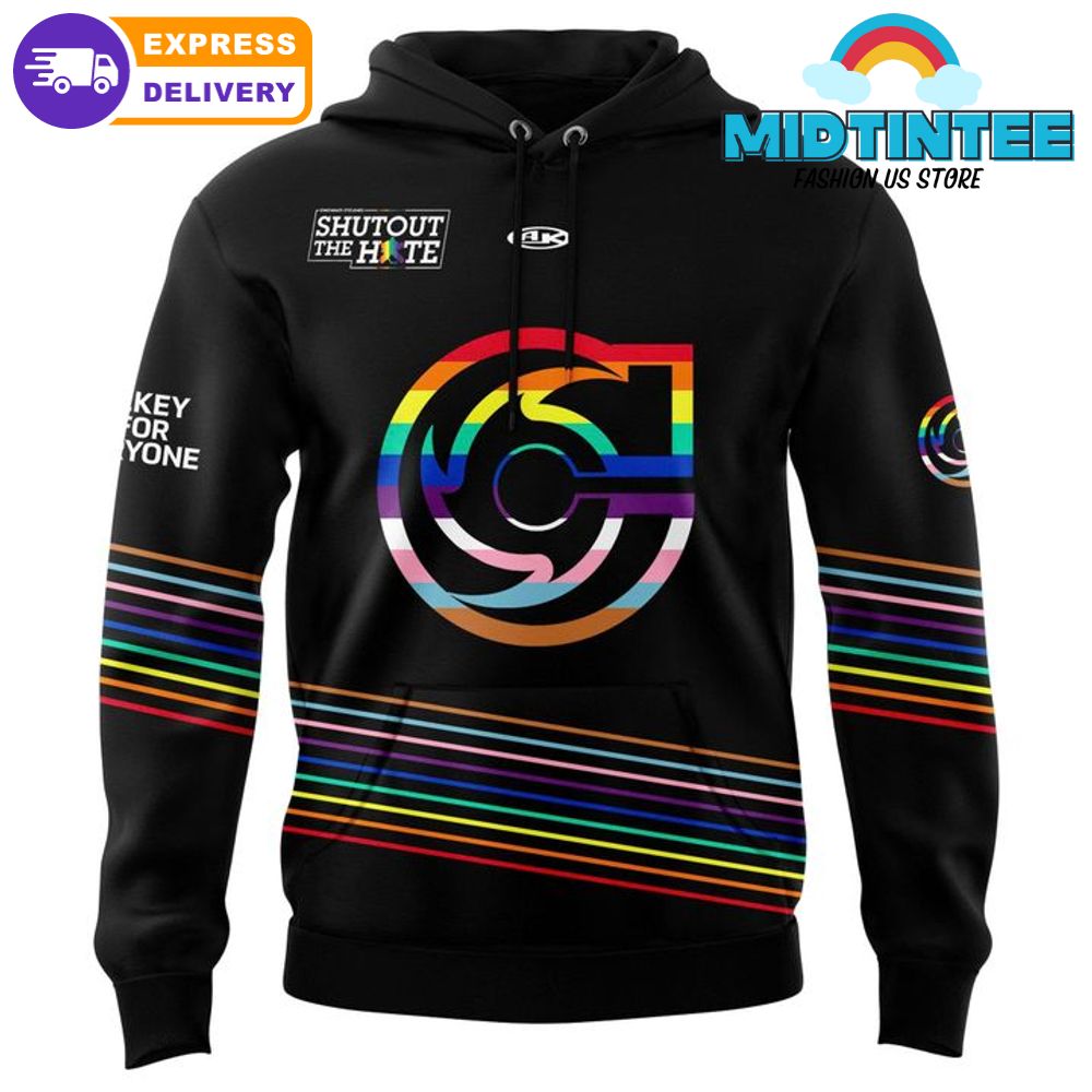 Cincinnati Cyclones x Pride Month Hoodie Set 2025