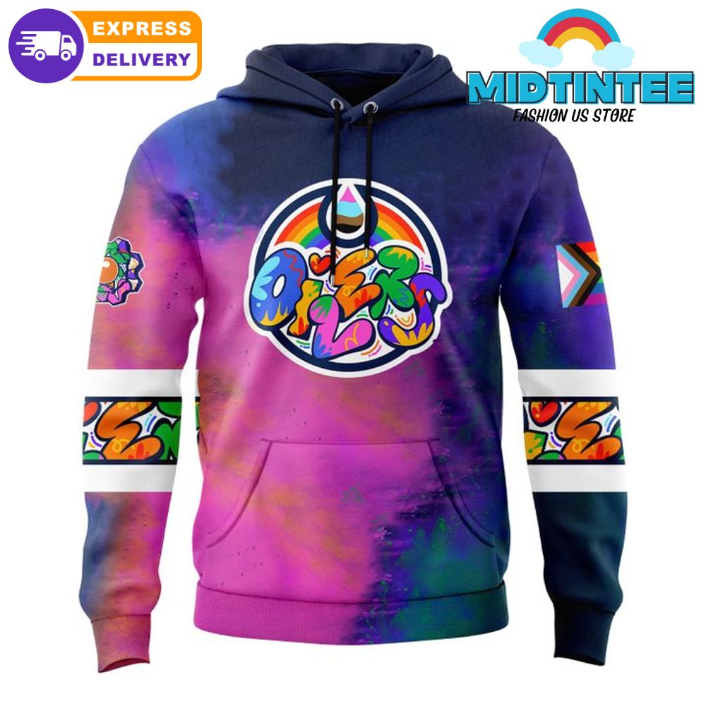 Edmonton Oilers x 2025 Pride Month Limited Edition Hoodie Set
