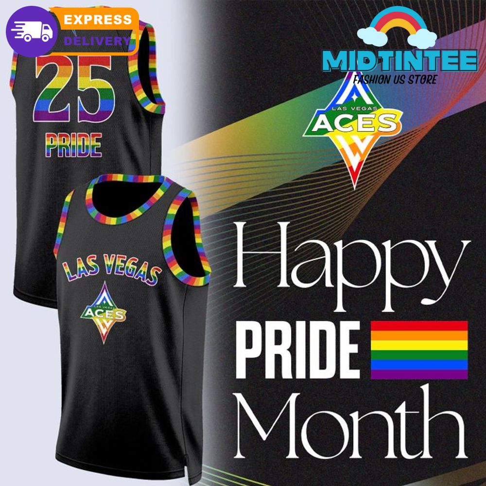 Las Vegas Aces x Pride Night 2025 Special Basketball Jersey