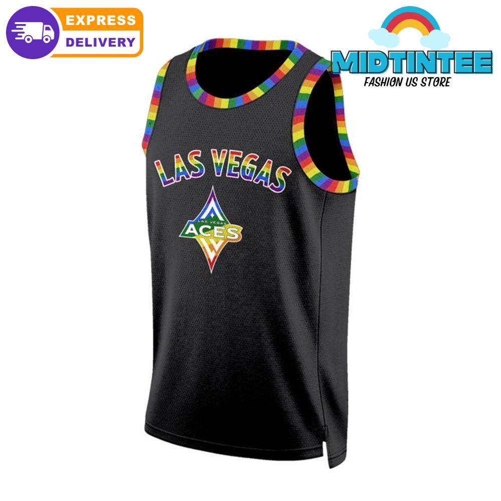 Las Vegas Aces x Pride Night 2025 Special Basketball Jersey