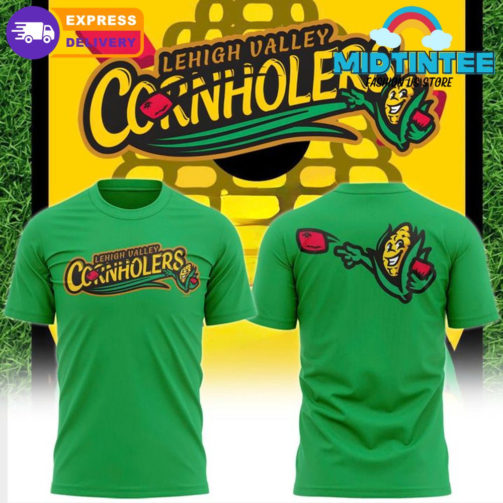 Lehigh Valley IronPigs with Cornholers Identity 2025 Shirt