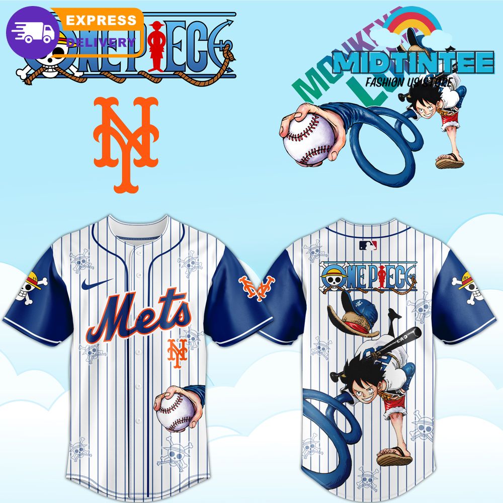 MLB New York Mets x One Piece Limited Baseball Jersey 2025