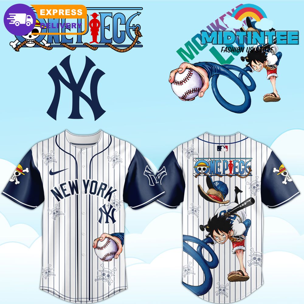 MLB New York Yankees x One Piece Limited Baseball Jersey 2025