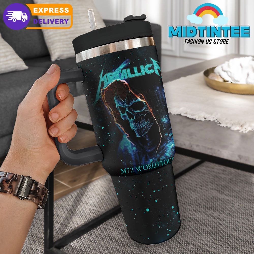 Metallica M72 World Tour 2025 Stanley Tumbler
