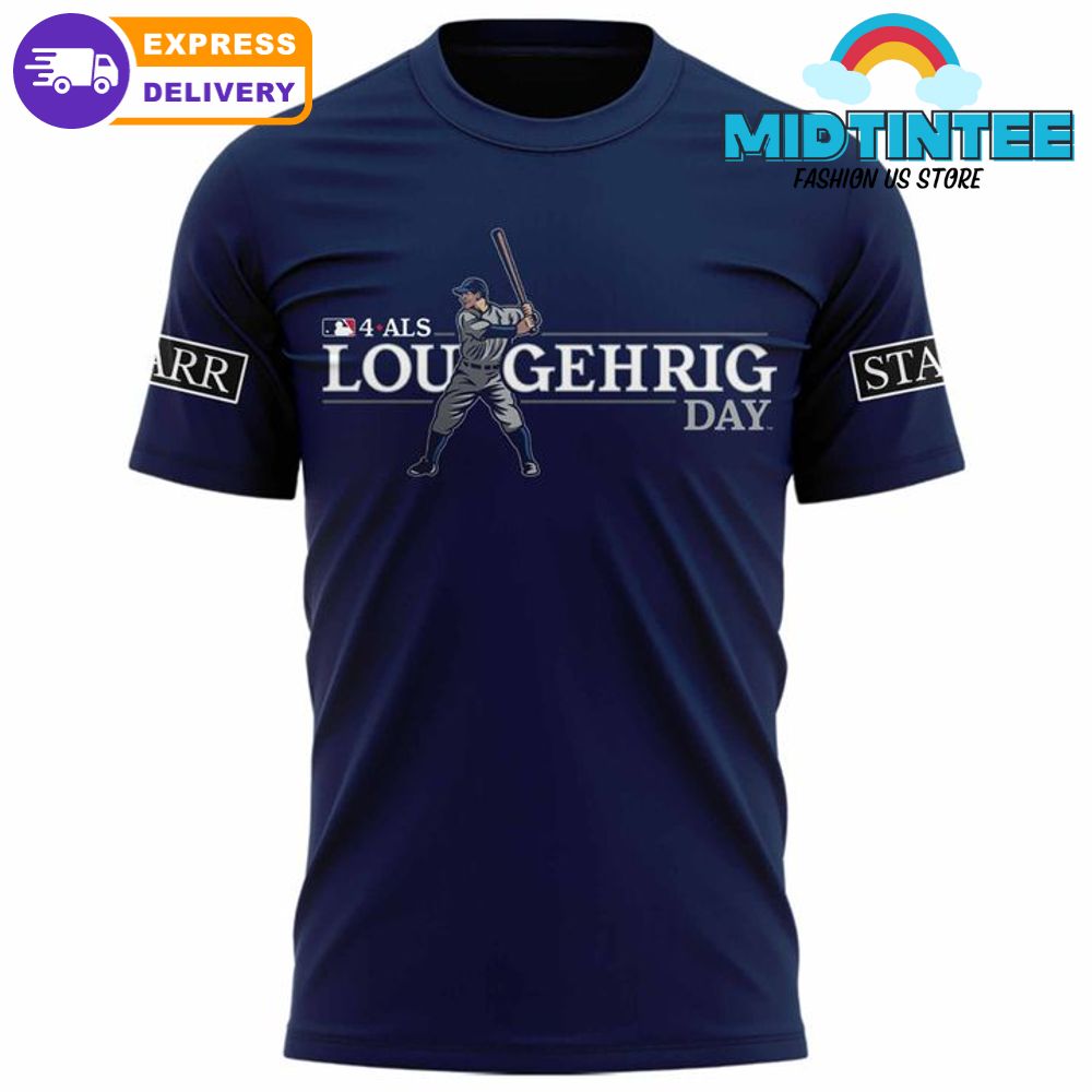 New York Yankees x 2025 Lou Gehrig Day Special Shirt