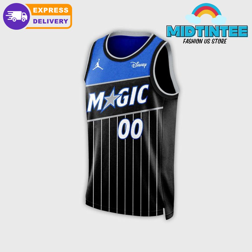 Orlando Magic A New Generation Of Magic Basketball Jersey 2025 Black