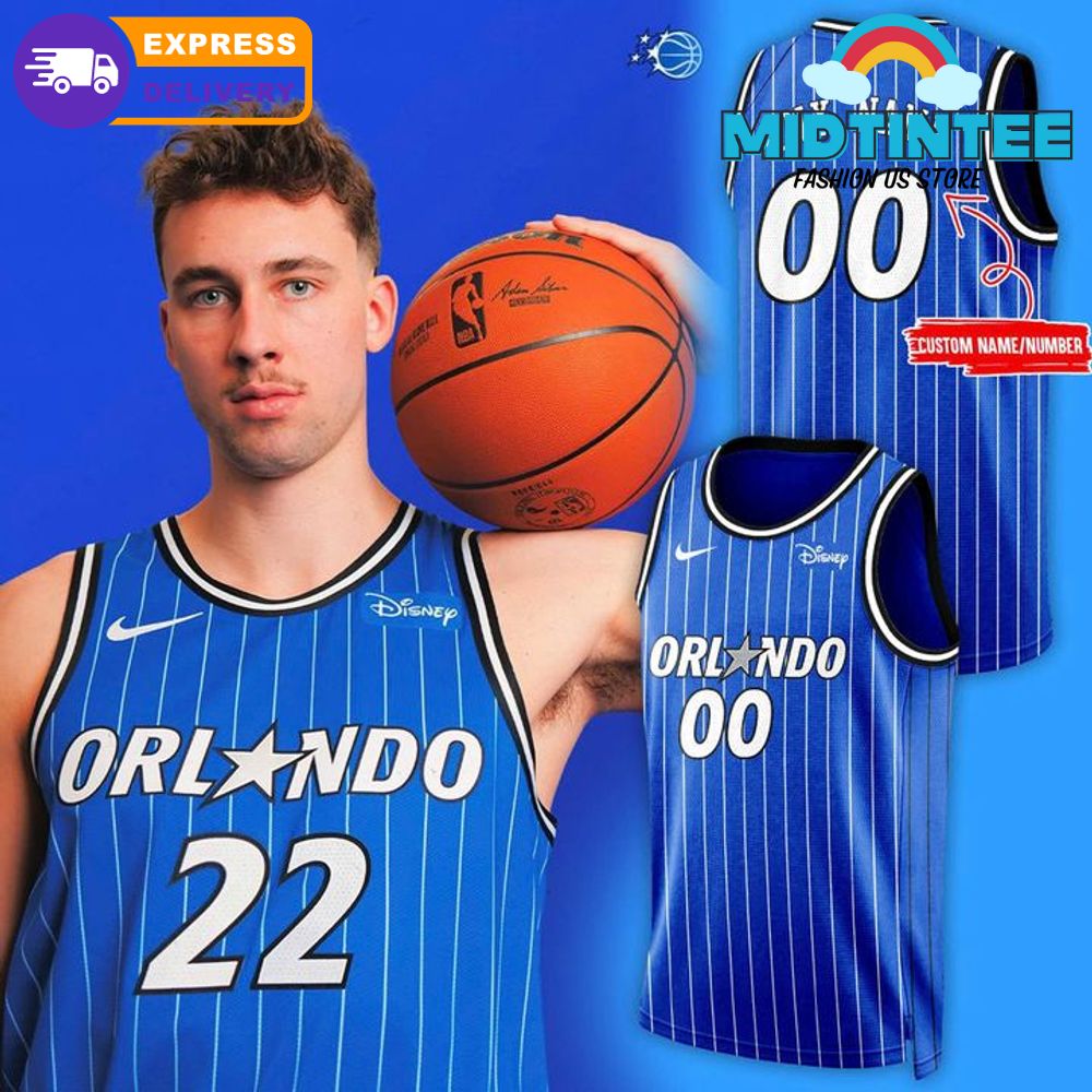 Orlando Magic A New Generation Of Magic Basketball Jersey 2025 Blue