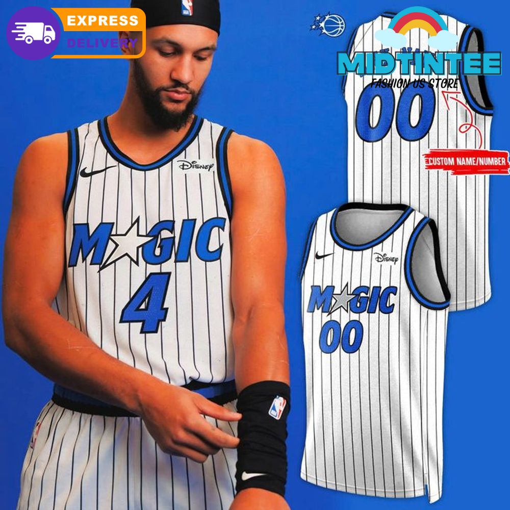 Orlando Magic A New Generation Of Magic Basketball Jersey 2025 White