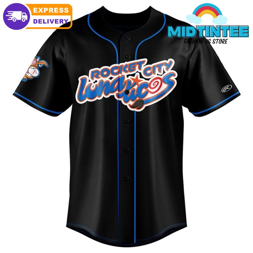 Rocket City Trash Pandas x Lunaticos Baseball Jersey 2025