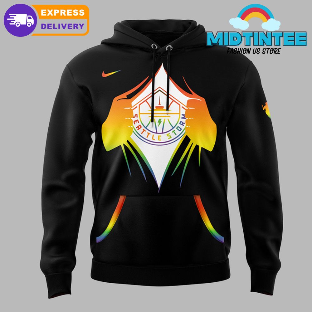 Seattle Storm Celebrating Pride Month Expresses Freedom 2025 Hoodie