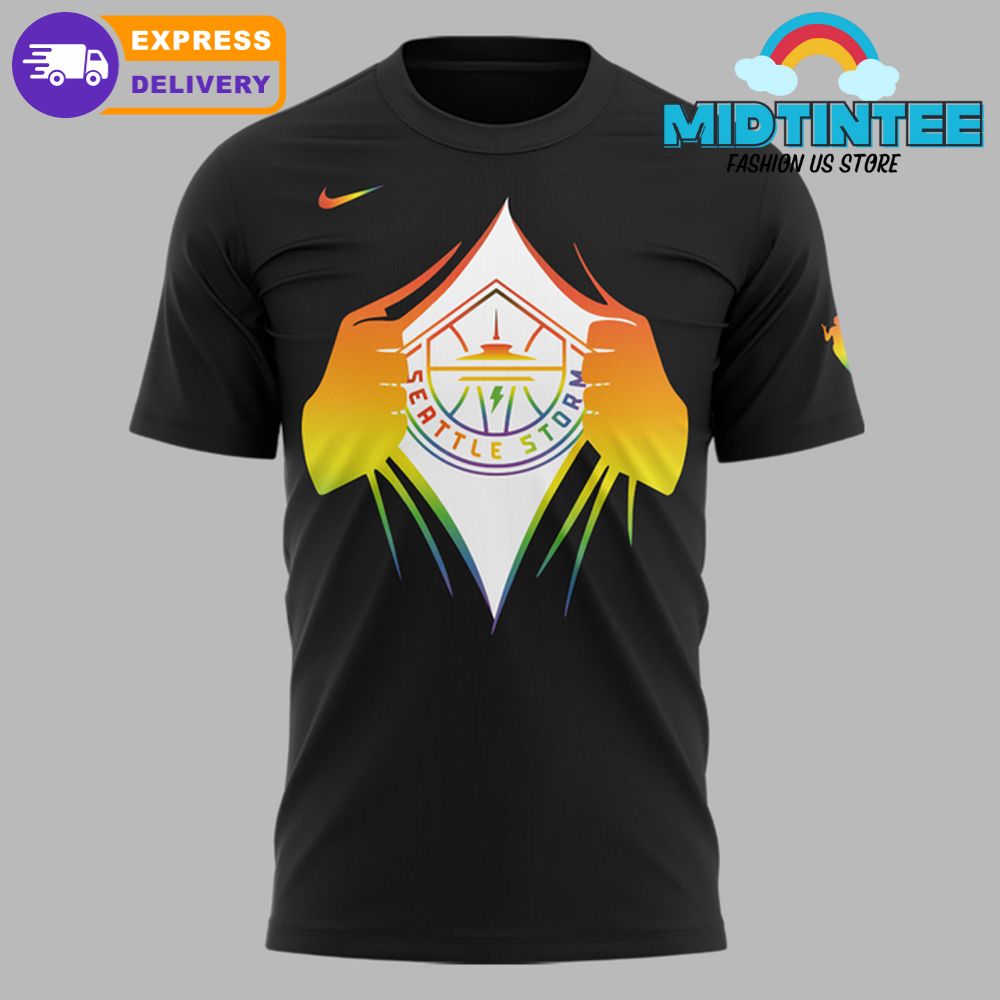 Seattle Storm Celebrating Pride Month Expresses Freedom 2025 Shirt