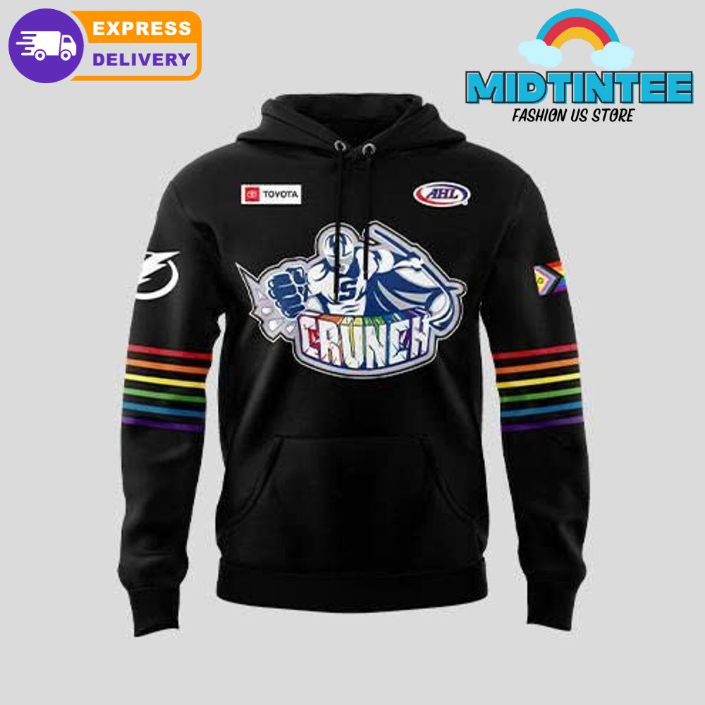 Syracuse Crunch x Pride Month Hoodie Set 2025 Black