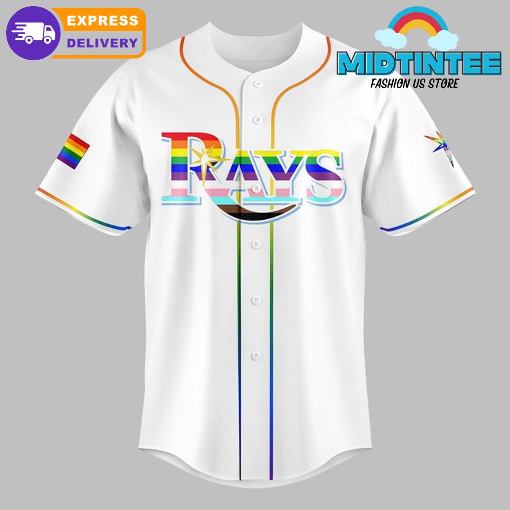Tampa Bay Rays MLB Pride Night 2025 Baseball Jersey