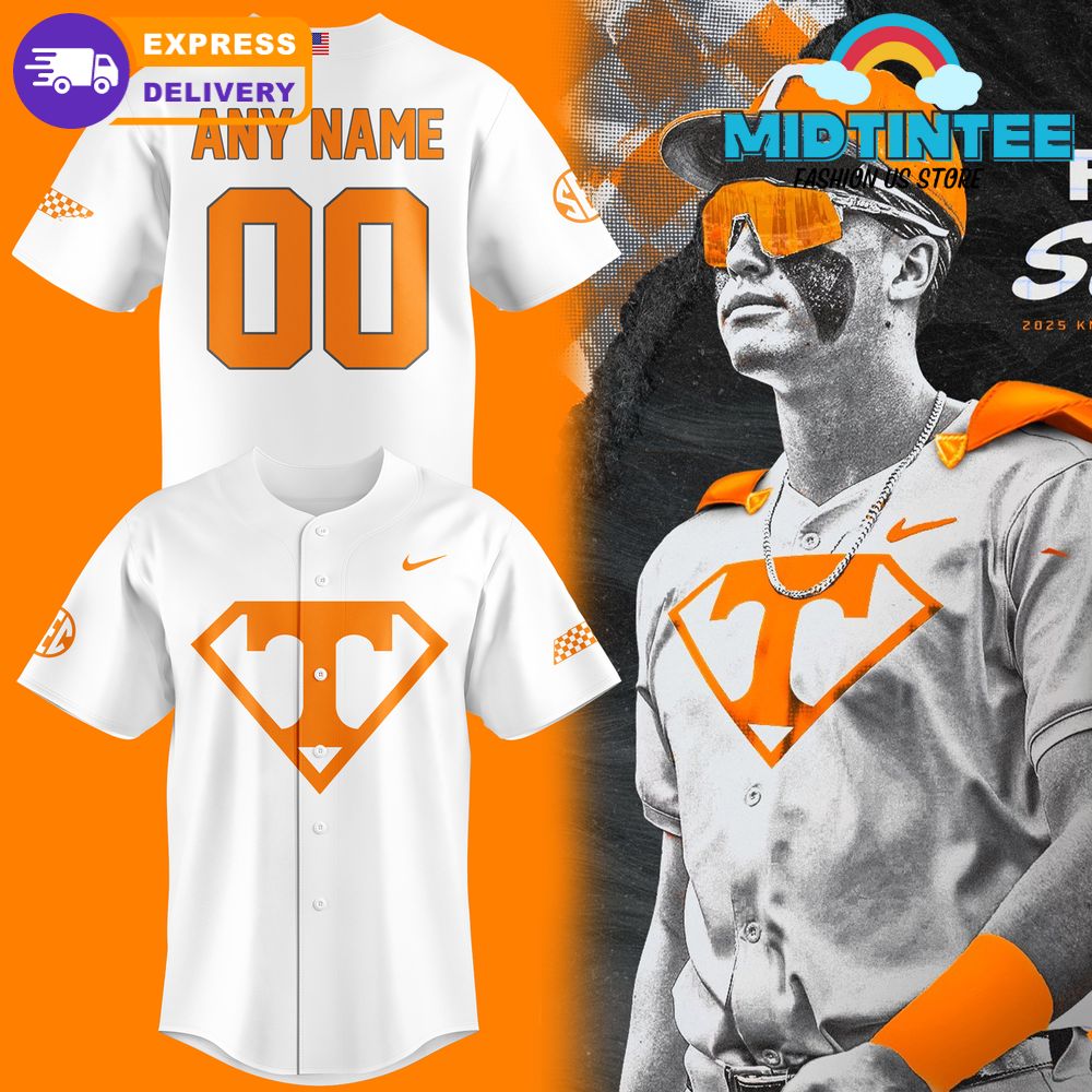 Tennessee Baseball 2025 NCAA Knoxville Regional Champions Jersey