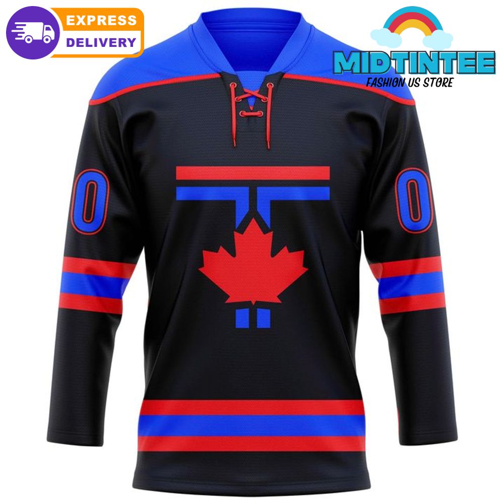 Toronto Blue Jays City Connect Custom Name Hockey Jersey