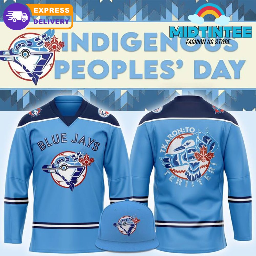 Toronto Blue Jays x 2025 Indigenous Peoples’ Day Hockey Jersey