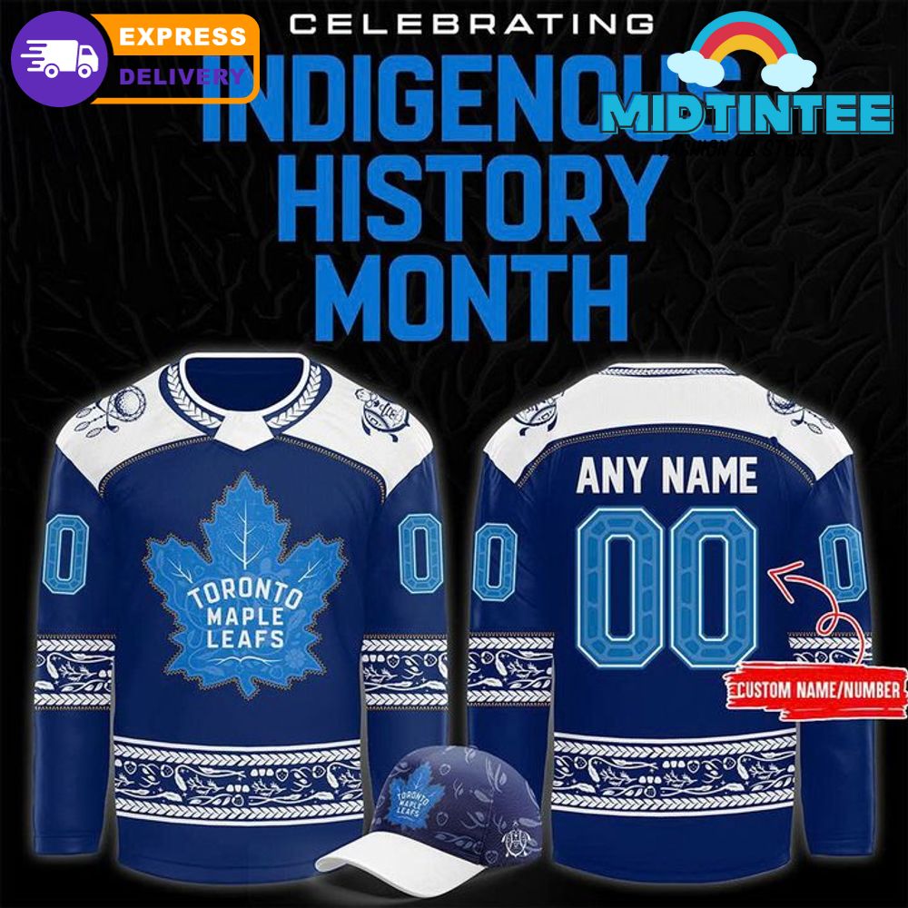 Toronto Maple Leafs 2025 Indigenous History Month Hockey Jersey