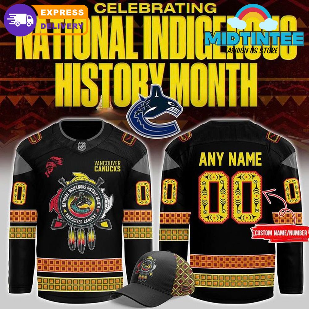 Vancouver Canucks 2025 National Indigenous History Month Hockey Jersey