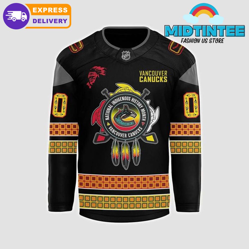 Vancouver Canucks 2025 National Indigenous History Month Hockey Jersey