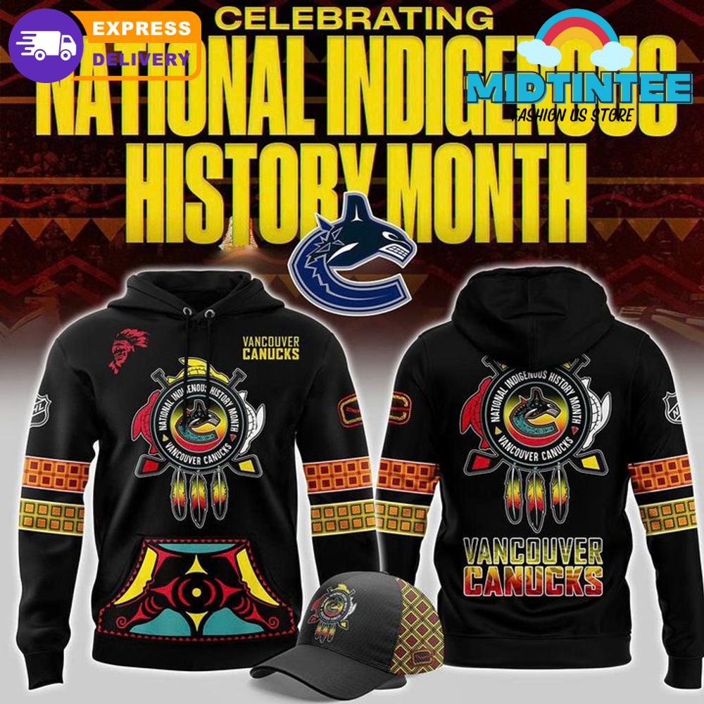 Vancouver Canucks 2025 National Indigenous History Month Hoodie Set