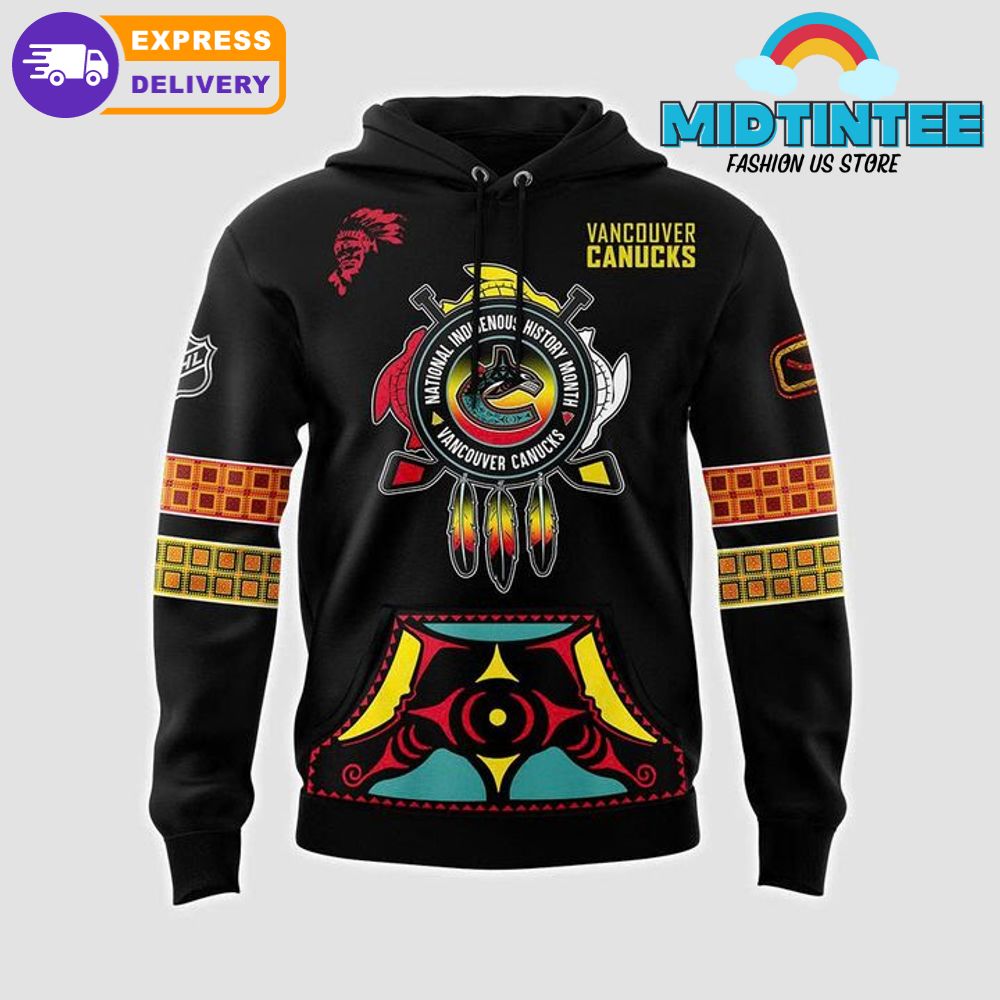 Vancouver Canucks 2025 National Indigenous History Month Hoodie Set