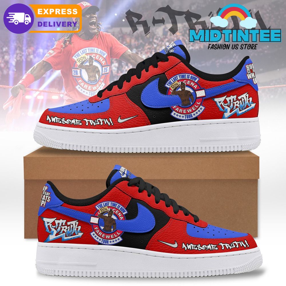 WWE R-Truth Ron Cena Farewell John Cena Special 2025 Nike Air Force 1