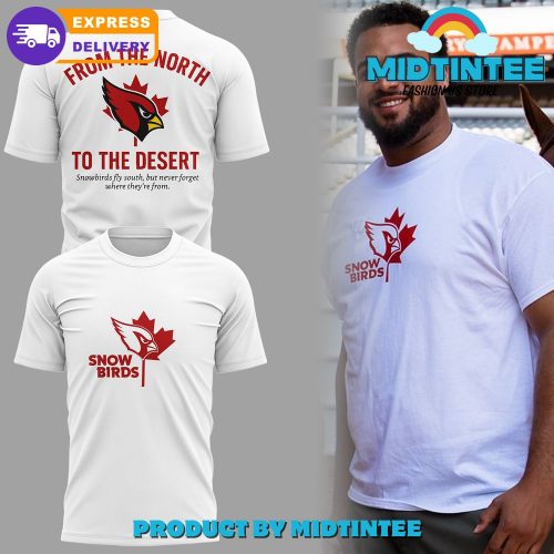 Arizona Cardinals Snow Birds From The North To The Desert Shirt
