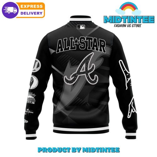 Atlanta Braves Peace up ATown Down Limited Black Jacket