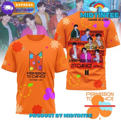 BTS Permission To Dance On Stage Limited Edition Shirt