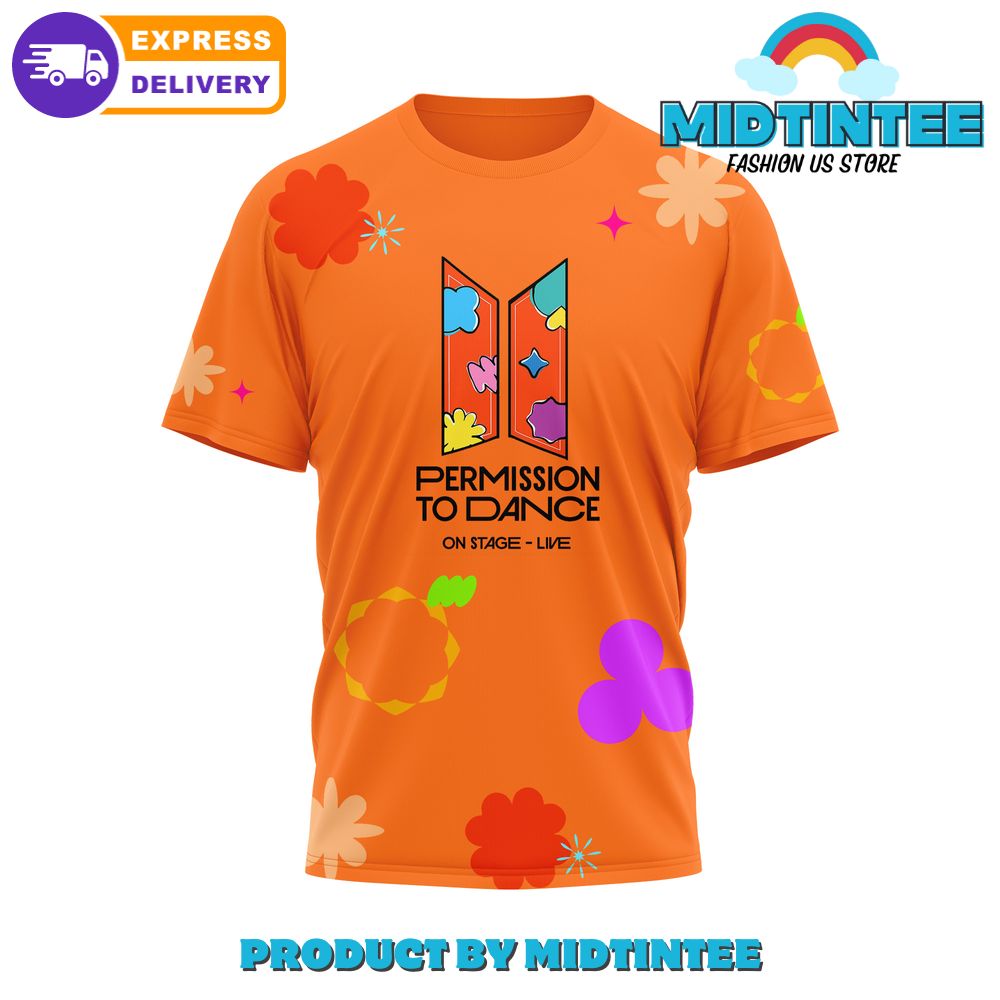 BTS Permission To Dance On Stage Limited Edition Shirt