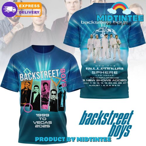 Backstreet Boys 1999 To Vegas 2025 Tour Limited Edition Shirt