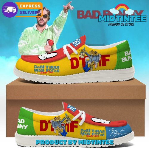 Bad Bunny DtMF World Tour 2025 Special Hey Dude Shoes