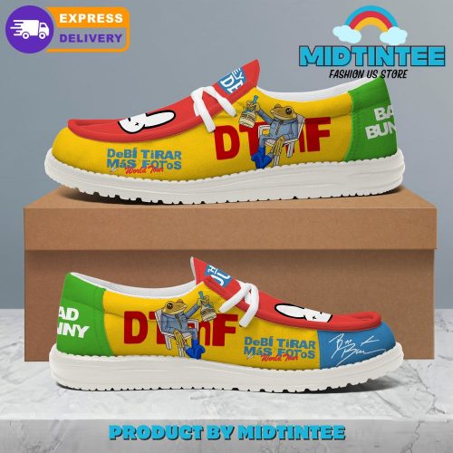 Bad Bunny DtMF World Tour 2025 Special Hey Dude Shoes