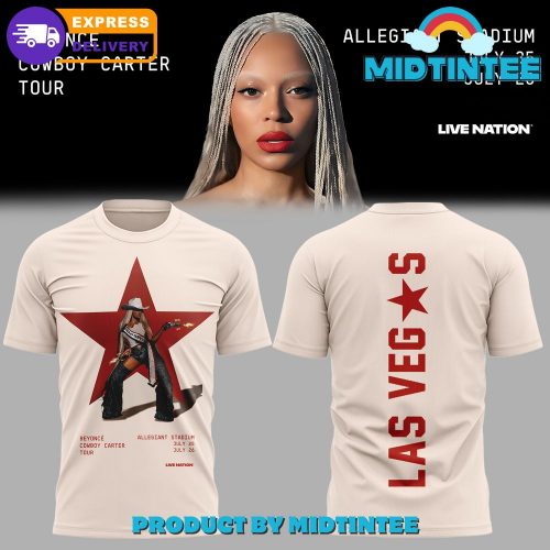 Beyoncé Cowboy Carter Tour x Las Vegas 2025 Shirt