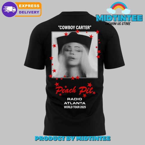 Beyonc x Atlanta Cowboy Carter Tour 2025 Black Shirt