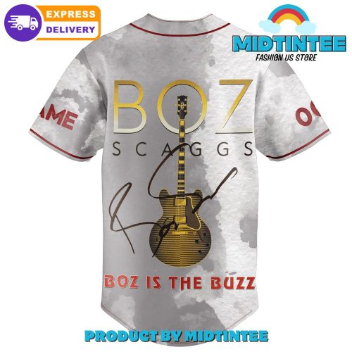 Boz Scaggs Rhythm Review 2025 Custom Name Baseball Jersey