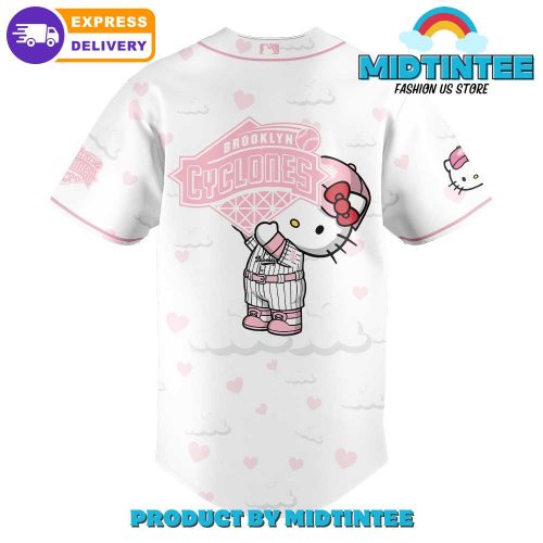 Brooklyn Cyclones Hello Kitty Night 2025 Baseball Jersey