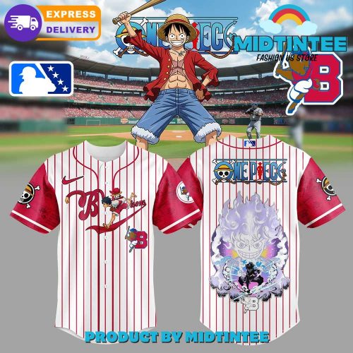 Buffalo Bisons x Straw Hat Luffy Gear 5 Baseball Jersey