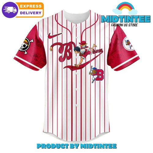 Buffalo Bisons x Straw Hat Luffy Gear 5 Baseball Jersey