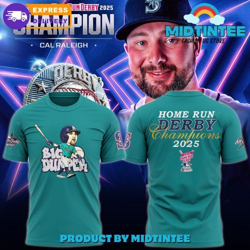 Cal Raleigh Big Dumper 2025 MLB Home Runs Derby Champions Shirt